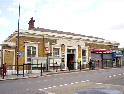 New Cross Gate Train Station, London